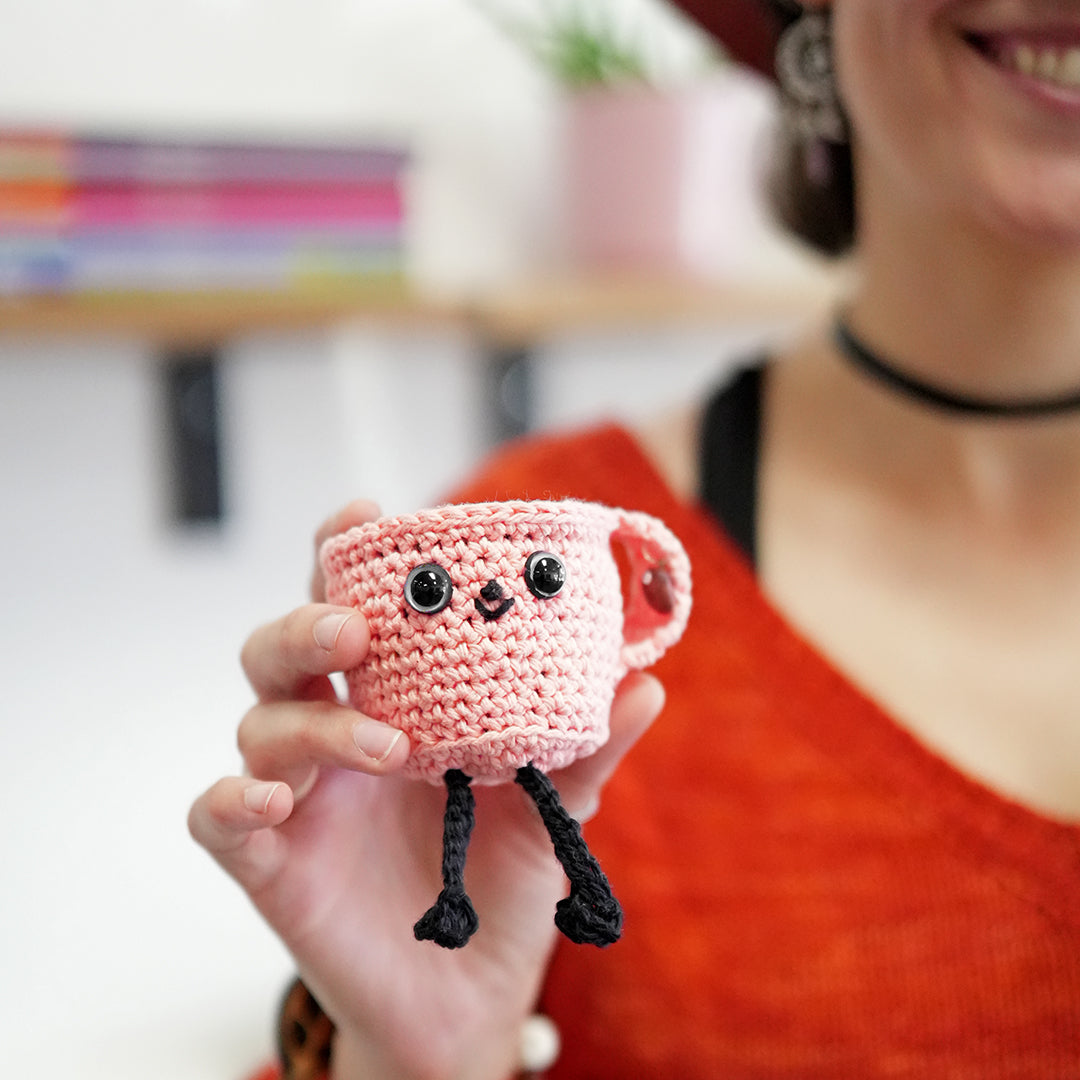 Fundraiser Crochet Plushie Mugs