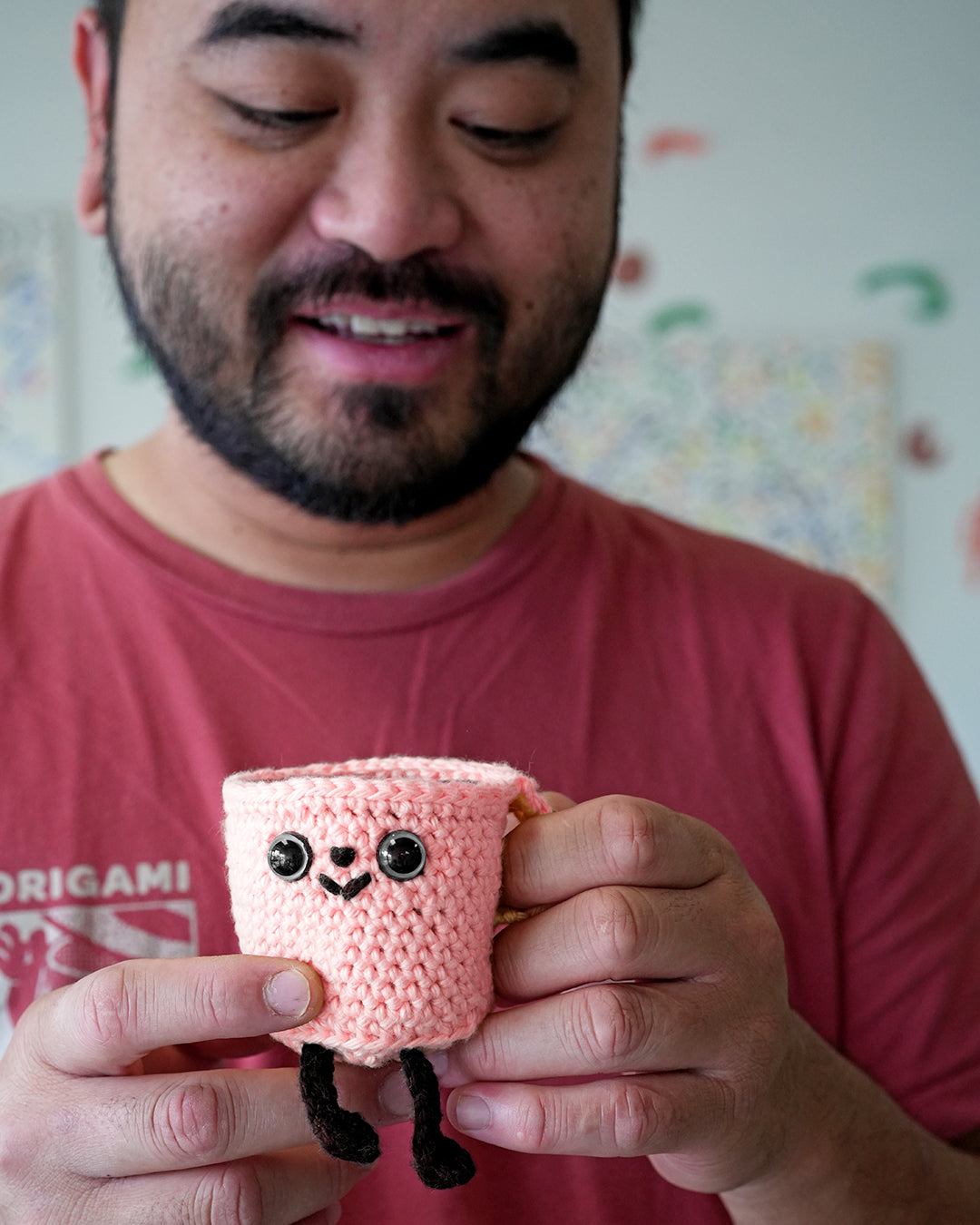 Fundraiser Crochet Plushie Mugs