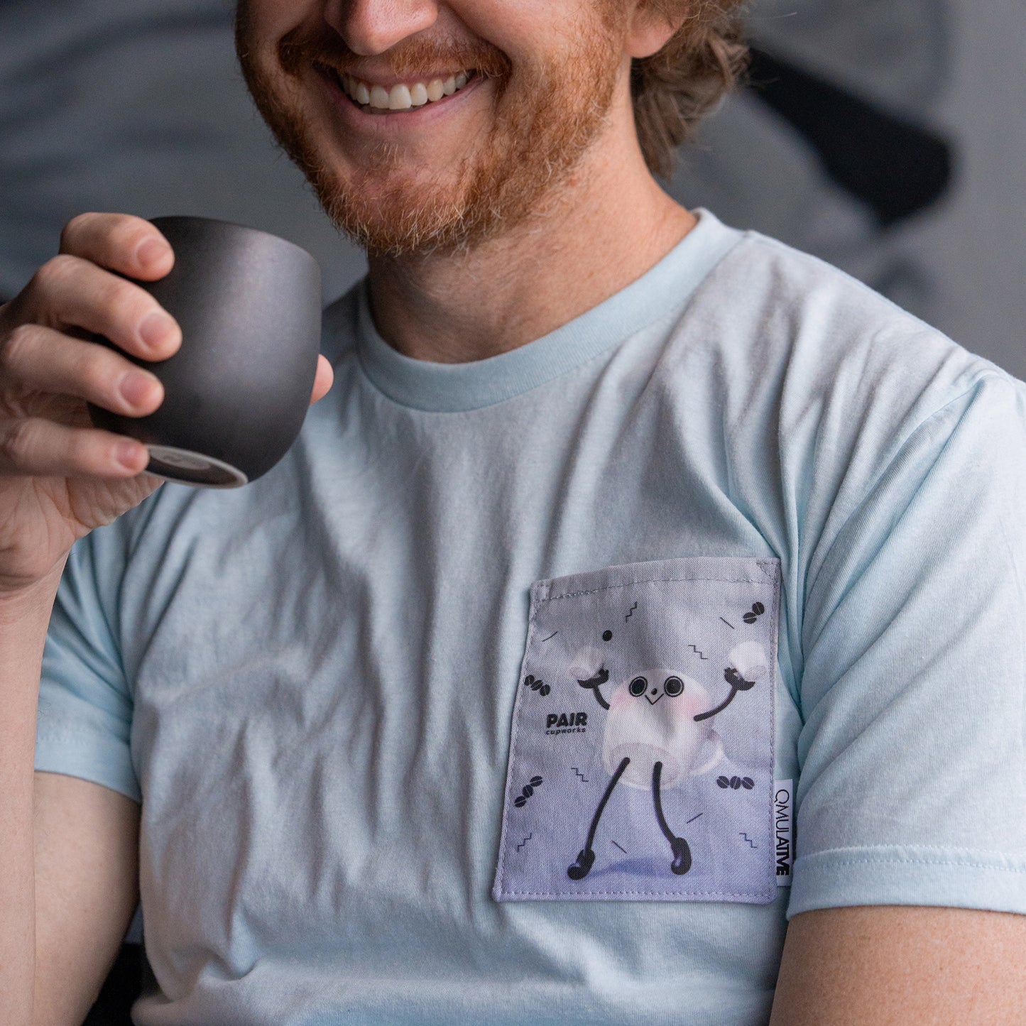 Pocket Tee Collab with Qmulative