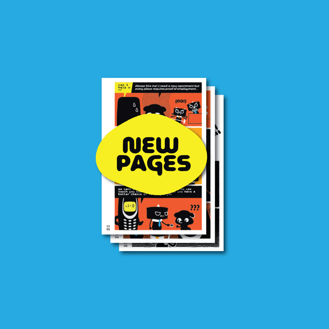 Mini Comic Book - Latest Pages SUBSCRIPTION