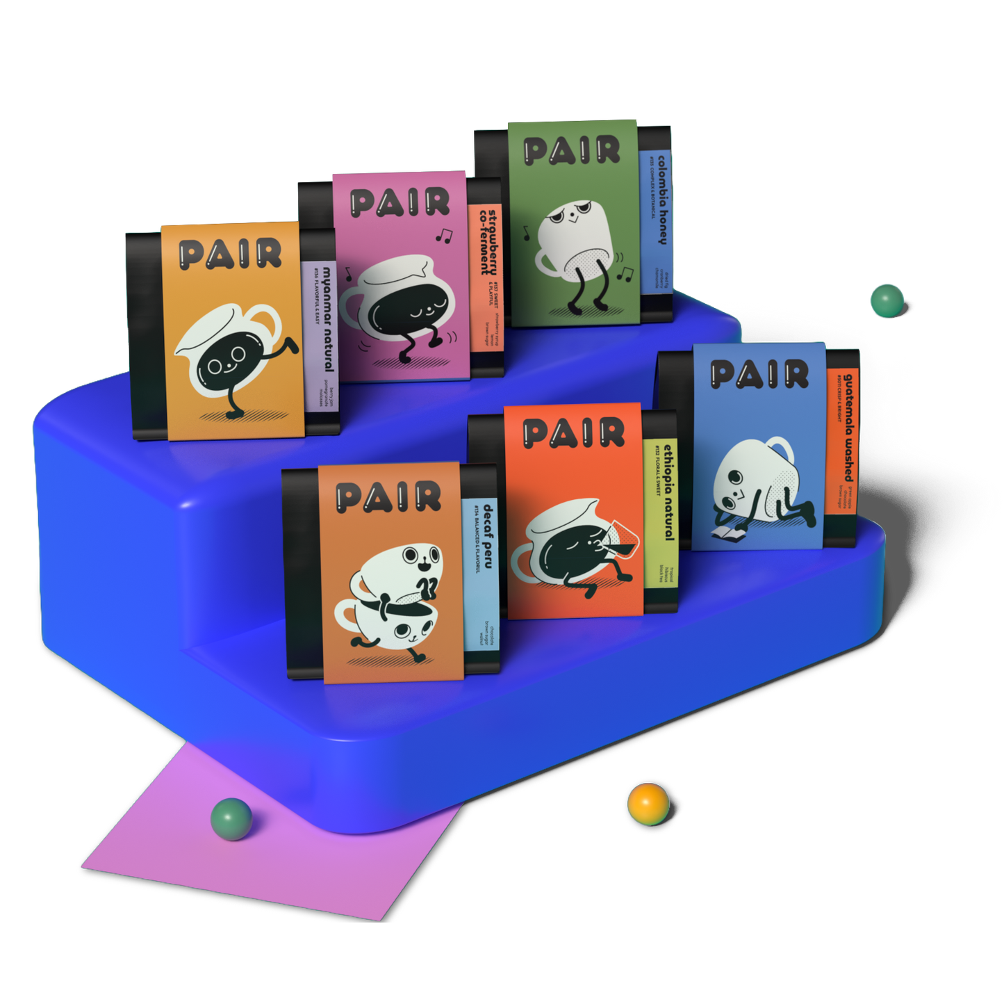 #137 Strawberry Co-ferment Coffee Beans from Colombia