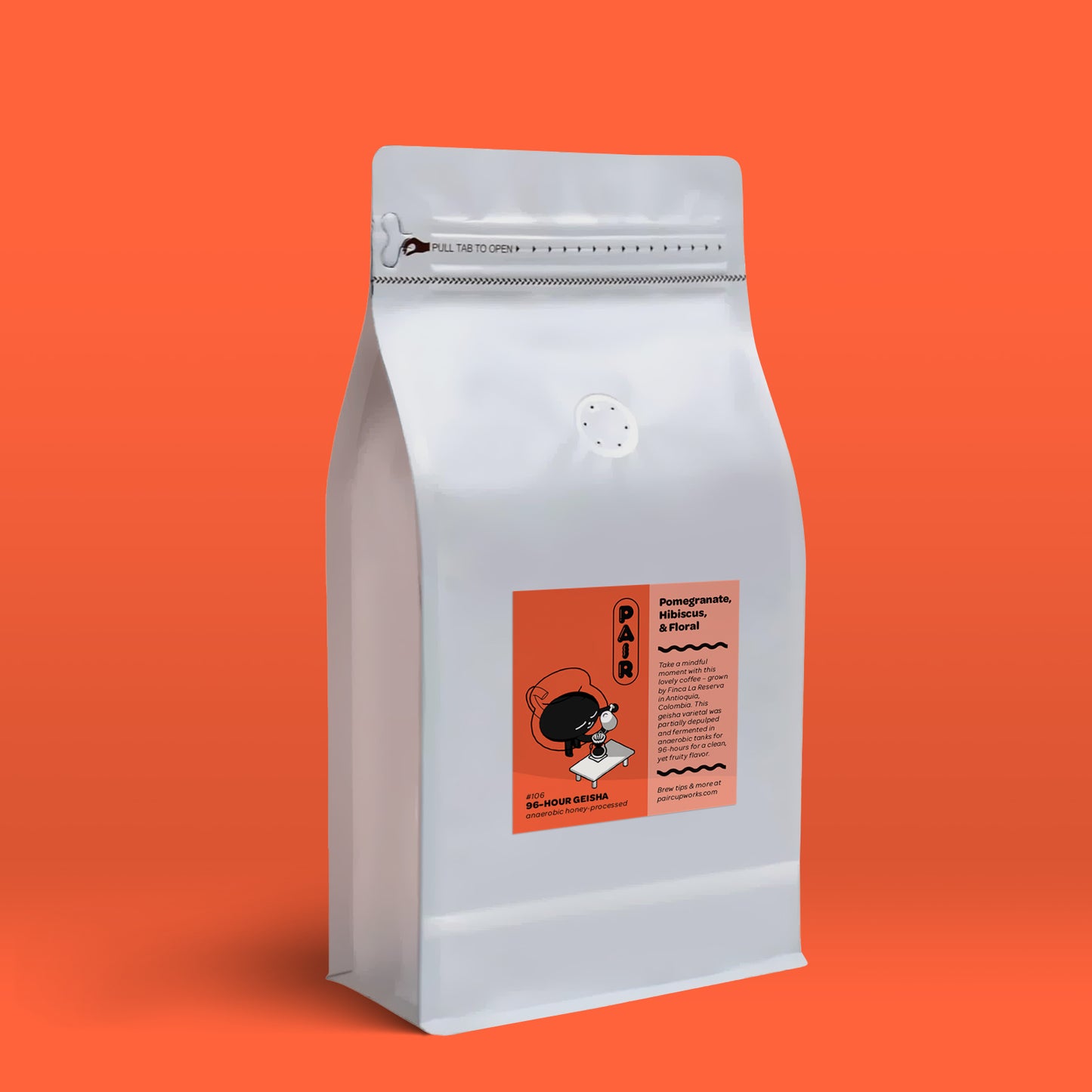 #106 96-hour Fermentation Geisha Coffee Beans from Colombia
