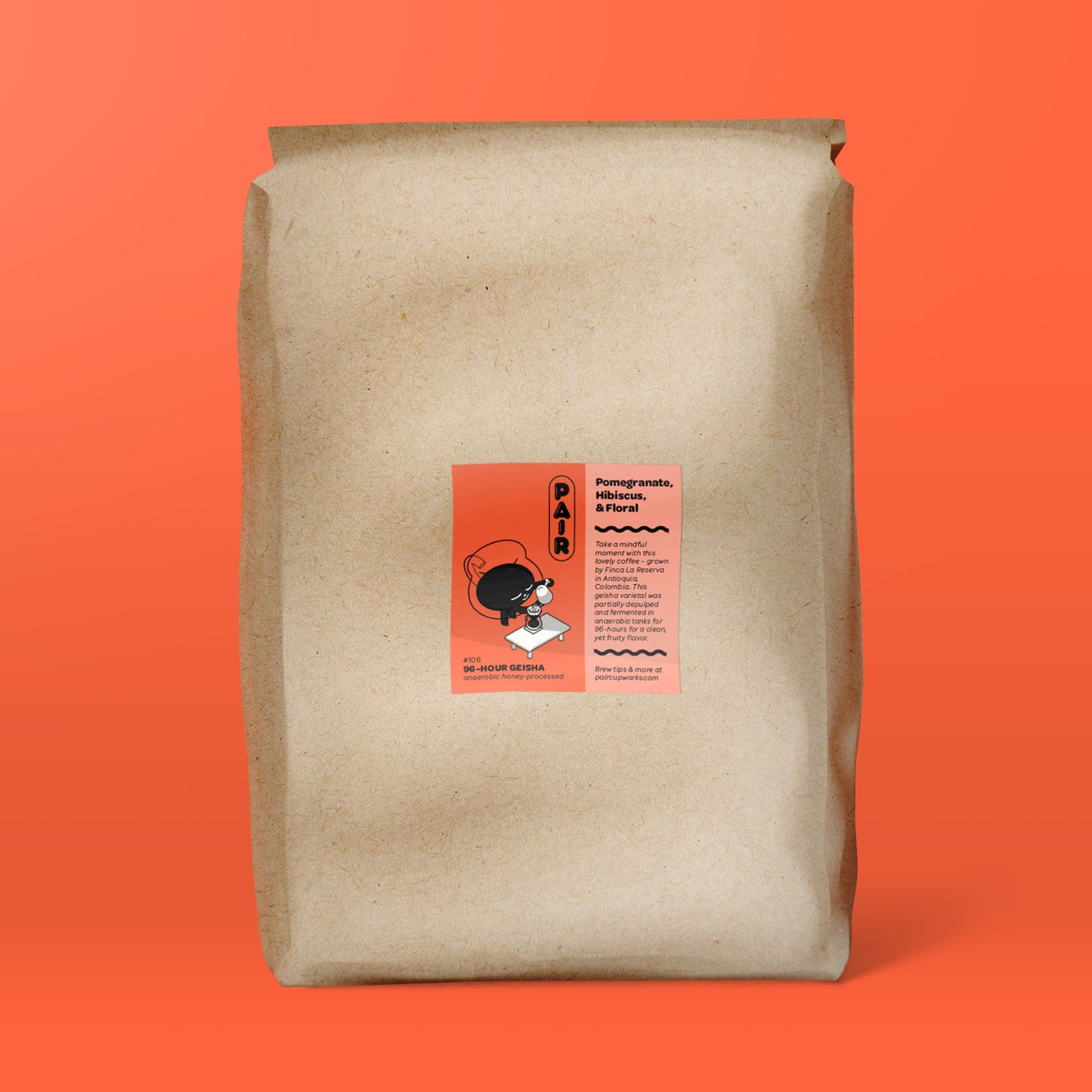 #106 96-hour Fermentation Geisha Coffee Beans from Colombia