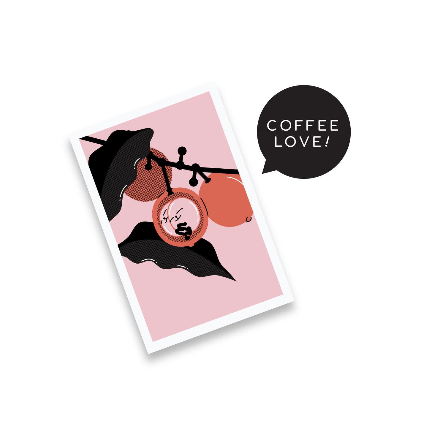 Coffee Love 4" x 6" Art Print