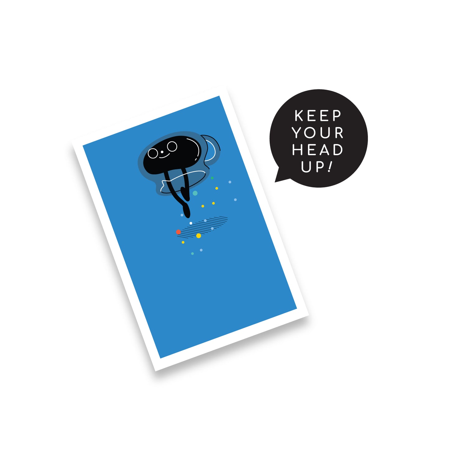 Heads Up! 4" x 6" Art Print