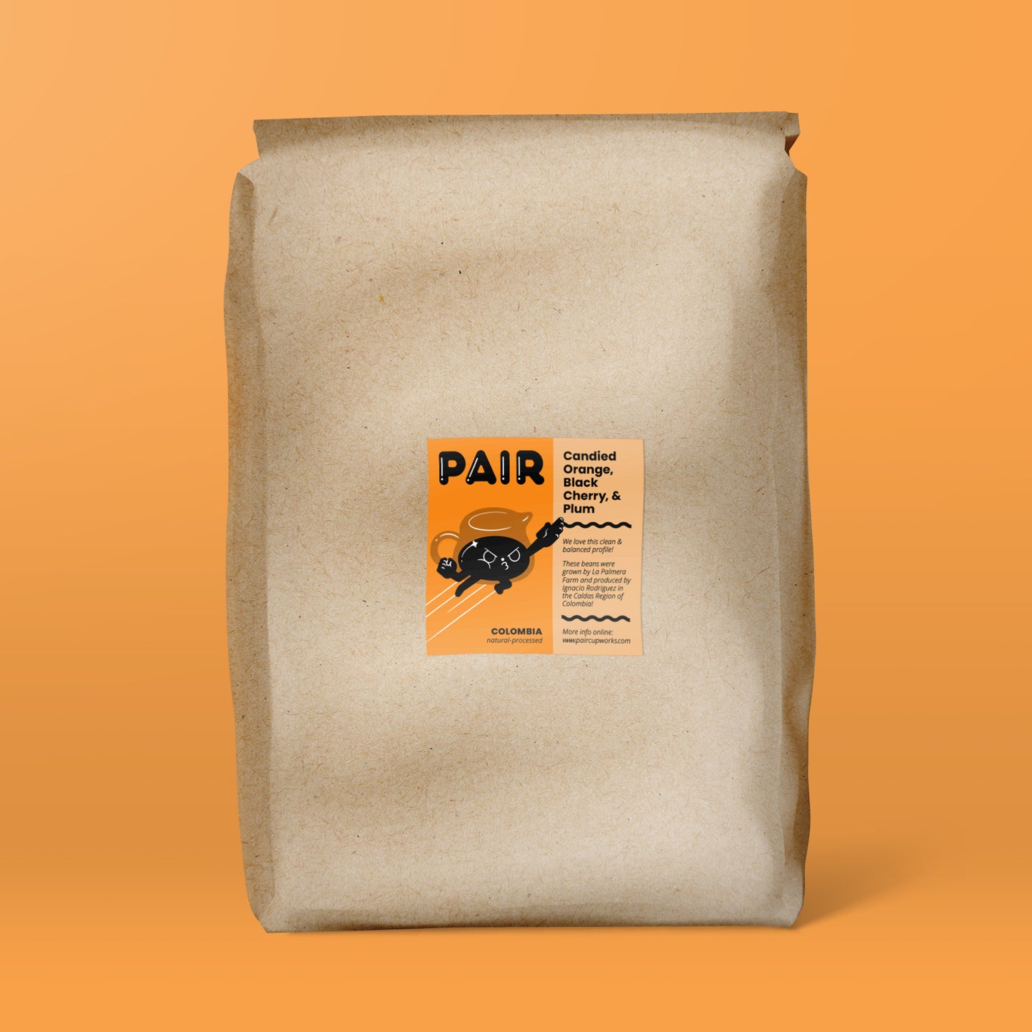 Natural-Processed Coffee Beans from Colombia