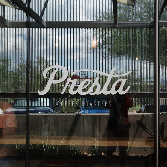 Preliminaries at Presta Coffee Roasters
