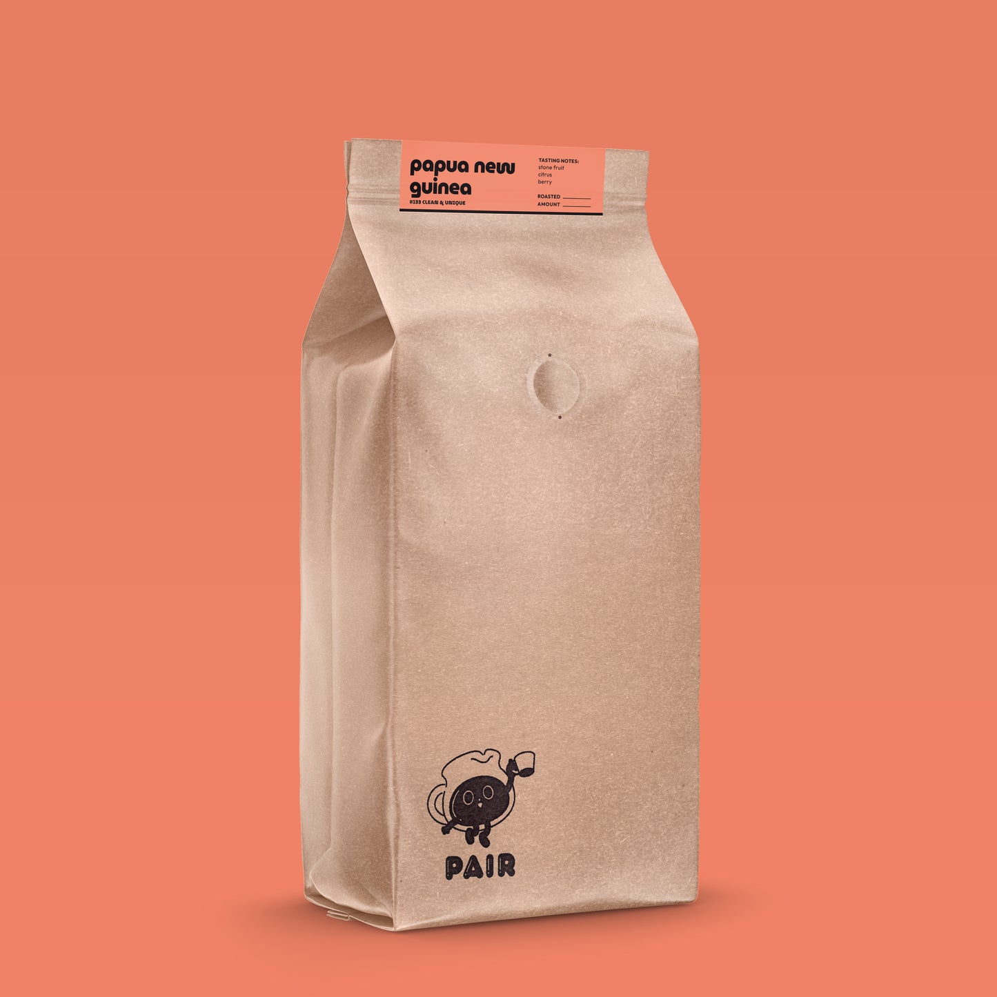 #133 Natural-Processed Coffee Beans from Papua New Guinea