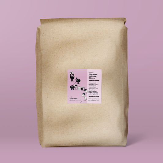 #116 Natural-Processed Coffee Beans from Ethiopia - Wholesale