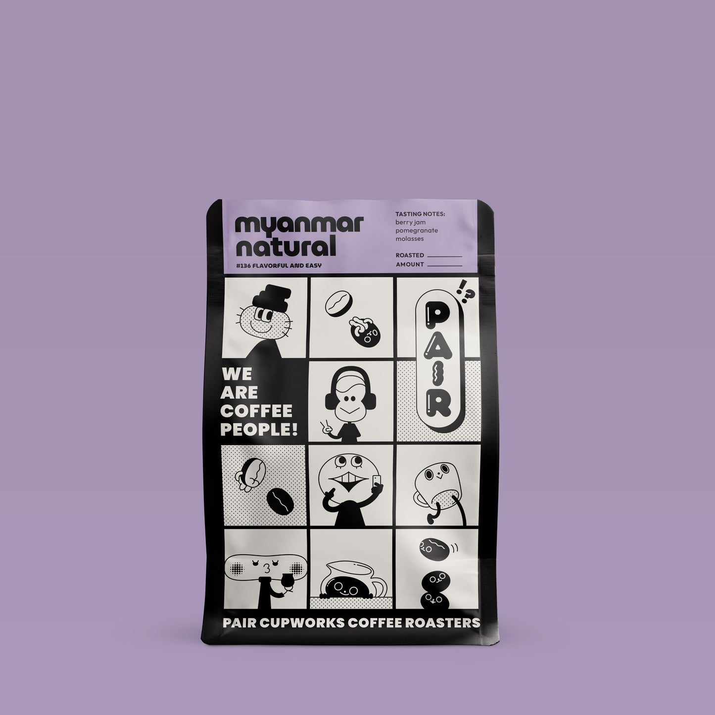 #136 Natural-Processed Coffee Beans from Myanmar