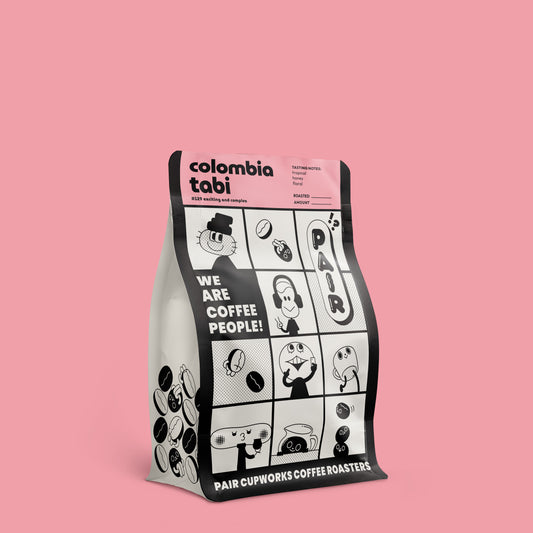 #129 Washed-Processed Tabi Coffee Beans from Colombia