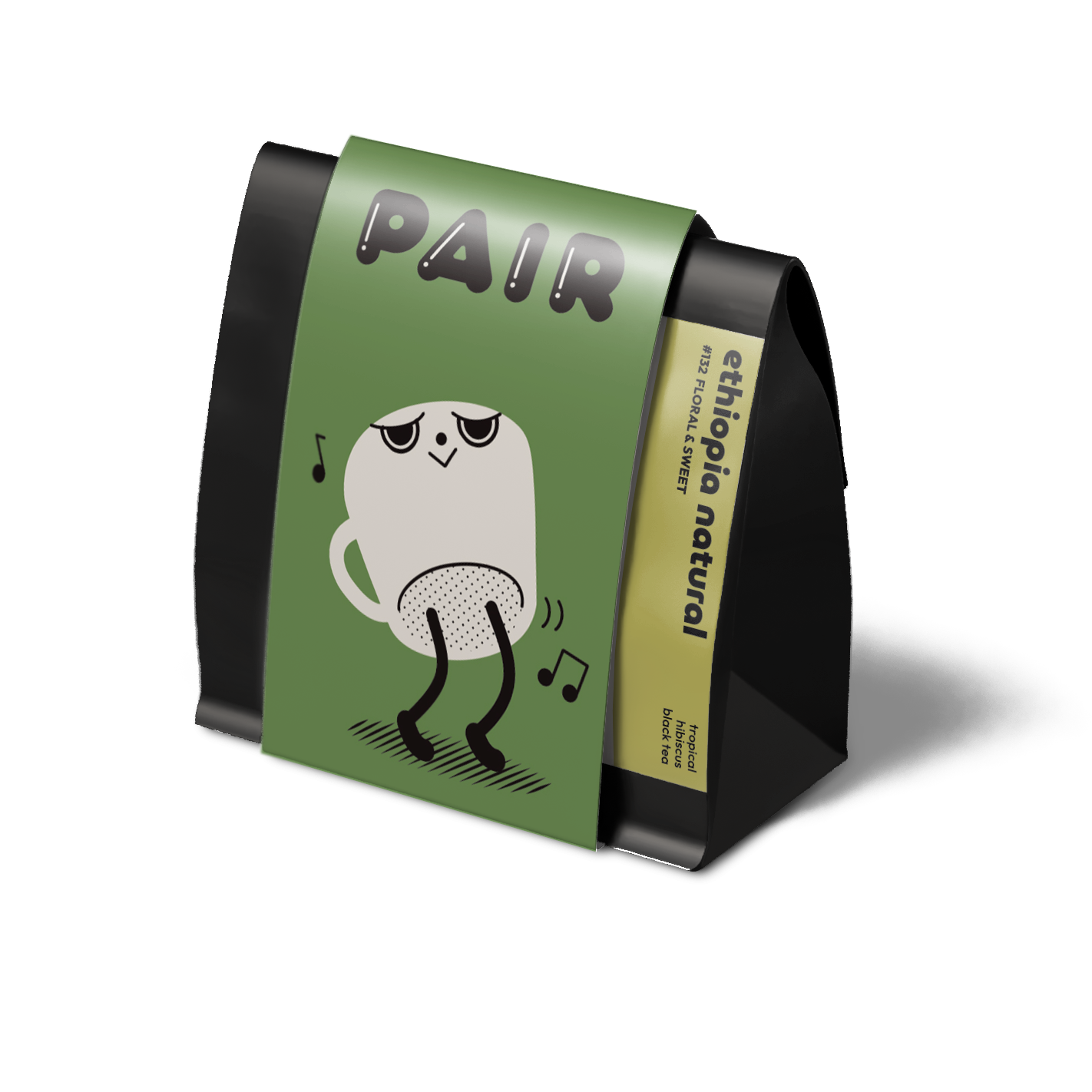 #132 Natural-Processed Coffee Beans from Ethiopia