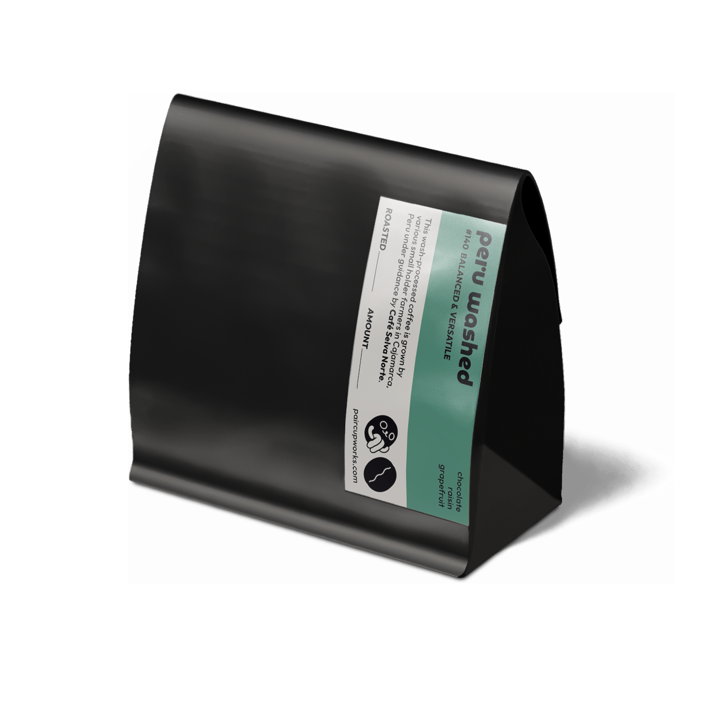 #140 Washed-Process Coffee Beans from Peru