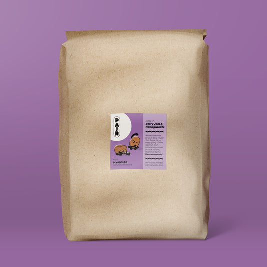 #120 Natural-Processed Coffee Beans from Myanmar- Wholesale